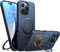 Torras Ostand Задна корица Силикон Черен (iPhon...