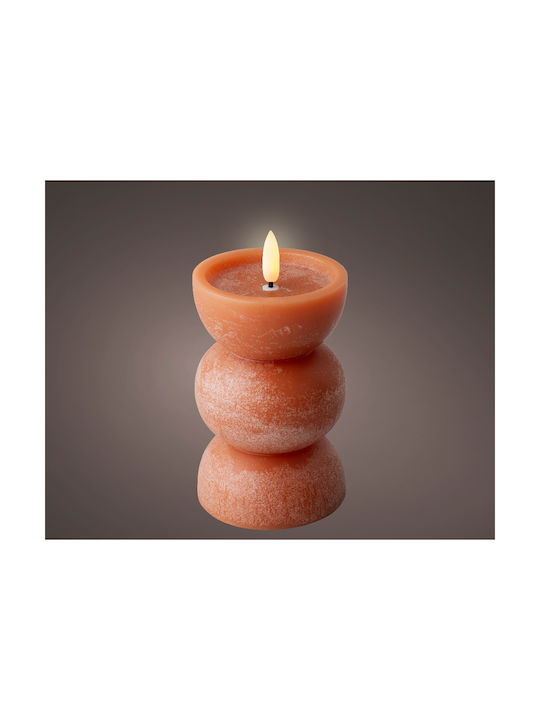 Kaemingk Dekorative Lampe Wachs-Politur Orange