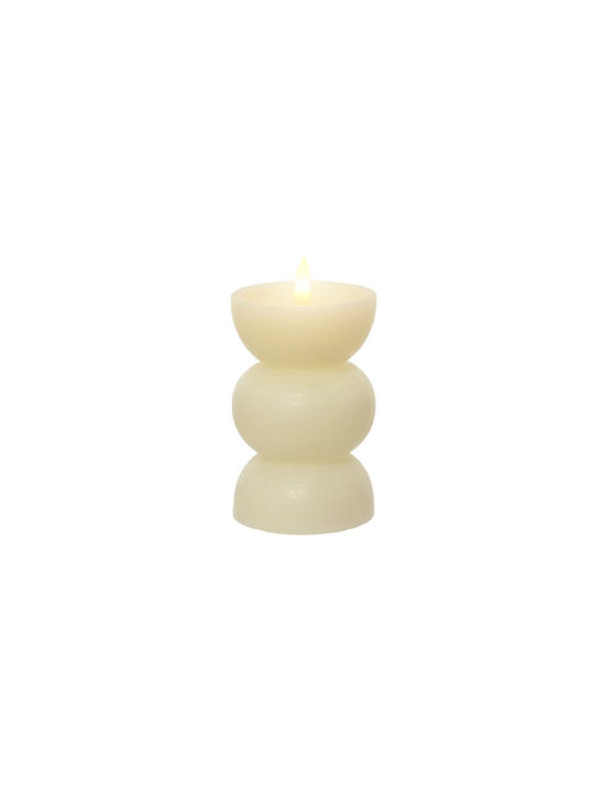 Kaemingk Dekorative Lampe Wachs-Politur Weiß