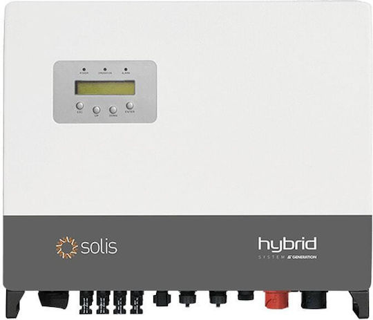 Solis RHI-3P10K-HVES-5G Инвертор с Чиста Синусоидална Вълна Мощност 10000W с Входно Напрежение 600V Еднофазен 5423045