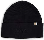 Boss Beanie Beanie Knitted in Black color