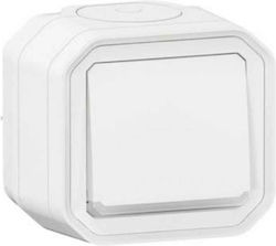 Legrand Plexo N Превключвателно копче с рамка в Бял цвят 069762L
