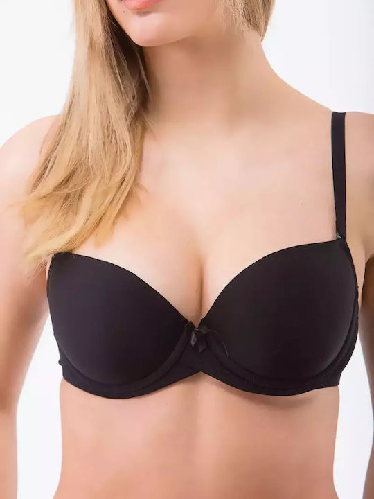 Lafagot Negru Sutien Push Up