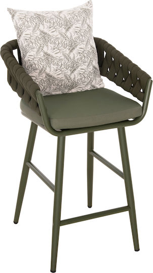 Σκαμπό Μπαρ από Αλουμίνιο Camden 56x60x108cm Σκαμπό Μπαρ από Αλουμίνιο Camden 56x60x108cm