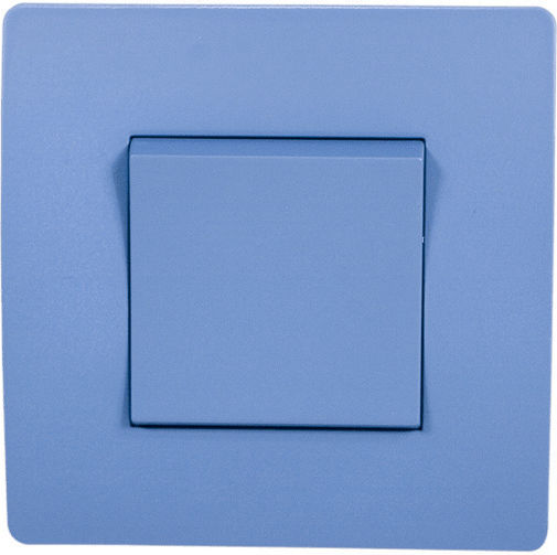 Elmark El Basic Tg115 Elektrische Wandtaster Einweg Mittelgroß Blau