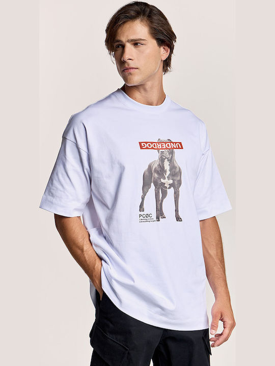 P/Coc T-shirt Λευκό