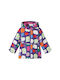 Name It Waterproof Kids Casual Jacket Windproof with Lining & Hood Purple