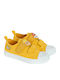 Paw Patrol Παιδικά Sneakers με Σκρατς Κίτρινα