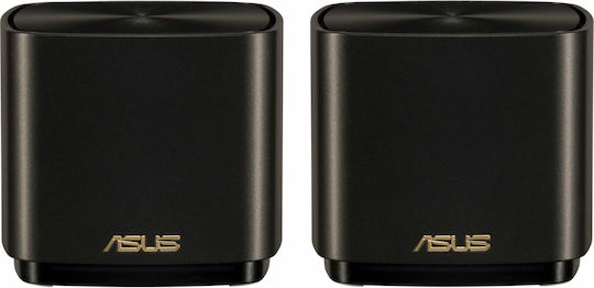 Asus ZenWiFi AX Mini XD4 WiFi Mesh Network Access Point Wi‑Fi 6 Dual Band (2.4 & 5GHz) σε Διπλό Kit