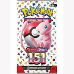 Pokemon TCG Karmesin & Purpur 151 Booster Pack Englisch