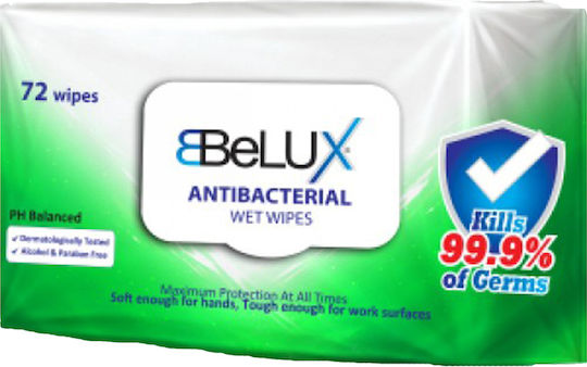 Belux Antiseptic Hand Pads 72pcs