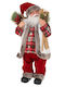 Red Plaid Fabric Santa Claus 50cm