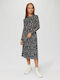Kids Dress Long Sleeve Black