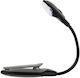 Book Light LED with Clip Black