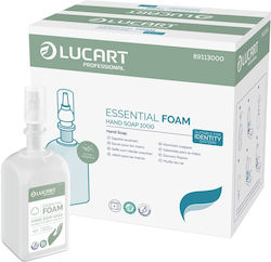 Δοχείο 1lt Essential Αφρός Foam Κρεμοσάπουνου 2500 Δόσεις Σειρά Identity Soap-1000 Lucart Professional Δοχείο 1lt Essential Αφρός Foam Κρεμοσάπουνου 2500 Δόσεις Σειρά Identity Soap-1000 Lucart Professional
