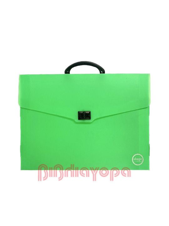 Shape Notebooks Чанта за Чертежи 38x5x28см Зелена
