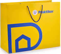 Praktiker Χάρτινη Σακούλα Συσκευασίας 30x38x10εκ. Μπλε