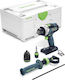 Festool TDC 18/4 I-Basic QUADRIVE Akkuschrauber Batteriebetrieb Solo Bürstenlos 18V