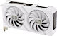 Asus GeForce RTX 4060 8GB GDDR6 Dual EVO White OC Κάρτα Γραφικών