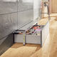 Blum Space Step Zehenkick-System Tiefe 46cm Orion Grau Matt Z95.4600