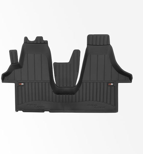 Frogum Vordere Matten 1Stück aus TPE für Mitsubishi Abholung Volkswagen Transporter / T5 / T6 2003-2019 Schwarz