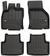 Frogum Set of Front and Rear Mats 4pcs for Volkswagen Passat / Passat Alltrack 2015-2023 Black