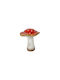 Atmosphera Christmas Figure Mushroom Red 18x18x18cm