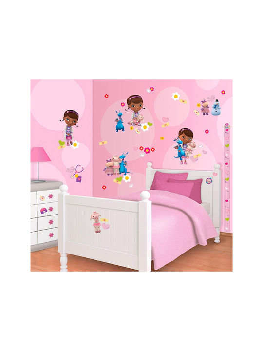 Παιδικά Αυτοκόλλητα Τοίχου Walltastic Doc Mcstuffins Decor Kit 59 Room Stickers