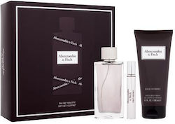 Abercrombie & Fitch First Instinct Set Pentru Bărbați Cu Eau de Toilette Abercrombie & Fitch First Instinct Set Pentru Bărbați Cu Eau de Toilette
