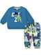 Kids Sweatpants Set Blue 2pcs