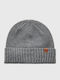 Beanie Unisex Beanie Knitted in Gray color