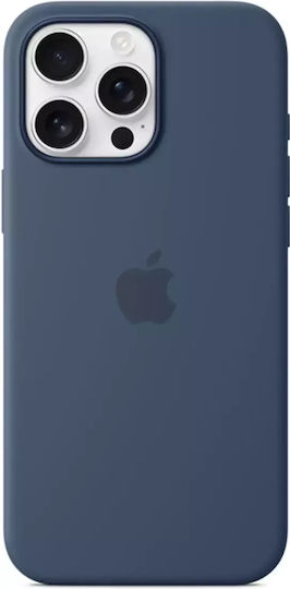 Apple Silicone Case with MagSafe Back Cover Silicone Denim (iPhone 16 Pro Max)