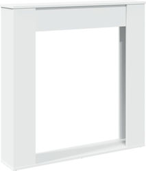 vidaXL Ξύλινη Πρόσοψη Τζακιού 100x100cm