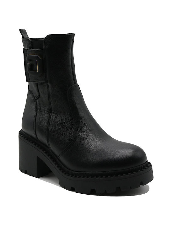 Robinson Leather Women's Ankle Boots Black