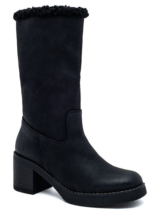 Damenstiefel Schwarz