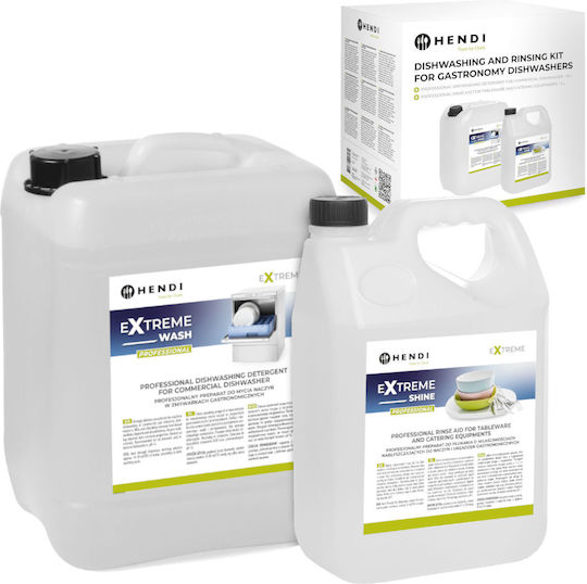Dishwasher Cleaning Rinsing Liquid Set 10l + 5l