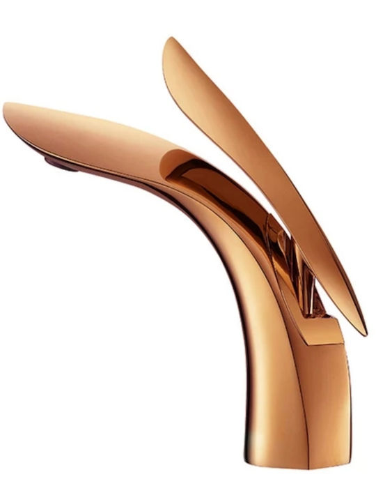 Mixing Sink Faucet Rose Gold DYLL2PMBM