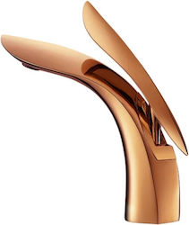 Mixing Sink Faucet Rose Gold DYLL2PMBM Mixing Sink Faucet Rose Gold DYLL2PMBM
