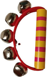 Jorzer Music Toy Tambourine with Bells for 2+ Years