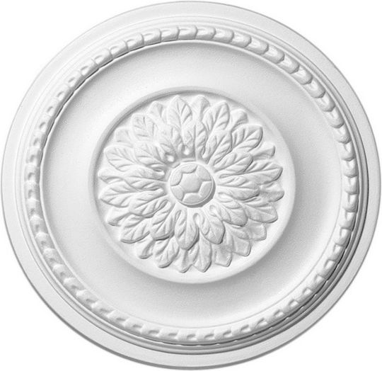 Deco Ceramica Elisa Deckenrosette für Leuchten Weiß KALTS-ROZETA-ELISA