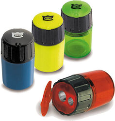 Eisen Double Barrel Pencil Sharpener Red