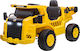Παιδικό Τρακτέρ Caterpillar Ηλεκτροκίνητο 12 Volt Κίτρινο για 3+ Ετών