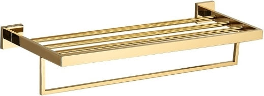 Regal-Einheit Badezimmer Einzel Wandmontage Gold