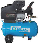 Maestro Κομπρεσέρ Αέρος με Ισχύ 2hp και Αεροφυλάκιο 24lt