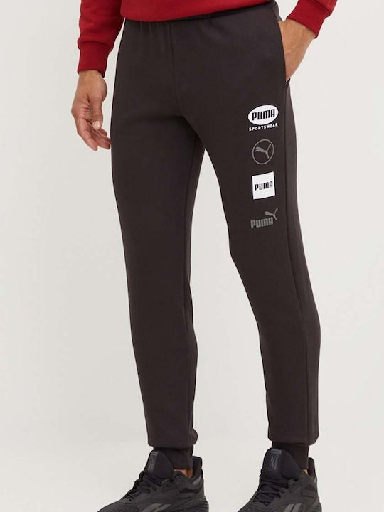 Power Sweatpants without Elastic Black