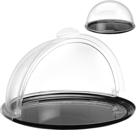 Runde Buffet-Display-Schale mit Rolltop-Deckel Durchmesser 215 mm Hendi 203552