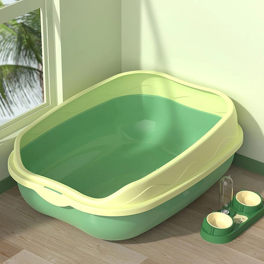 Lavoar Pisică Verde L29 x W42 x H14buc
