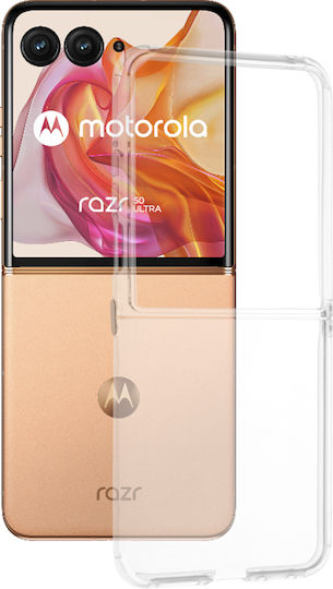 Techsuit Clear Задна корица Силикон Прозрачен (Motorola Razr 50 Ultra - Techsuit)