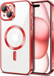 Techsuit Back Cover Red (iPhone 16)