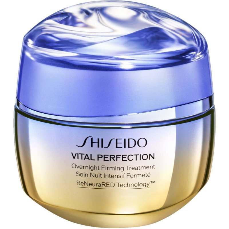 Shiseido Vital Perfection Κρέμα Προσώπου Νυκτός για Αντιγήρανση, Σύσφιξη & Λεύκανση με Κολλαγόνο 50ml
